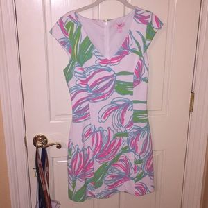 Lilly Pulitzer Desiree dress in “Ring the Bellboy”